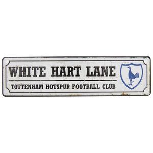Tottenham Hotspur FC Official Retro White Hart Lane Football Crest Bedroom Windo